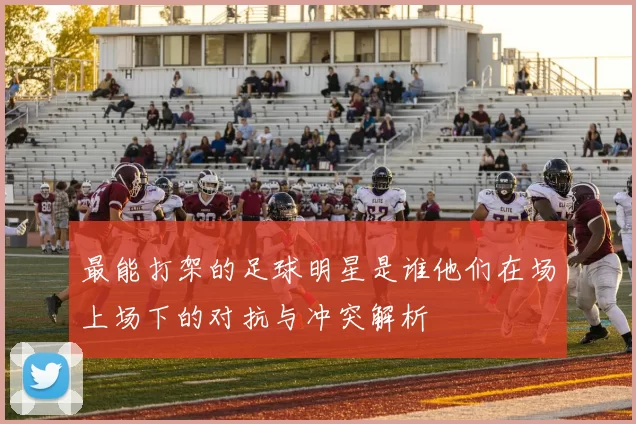 最能打架的足球明星是谁他们在场上场下的对抗与冲突解析