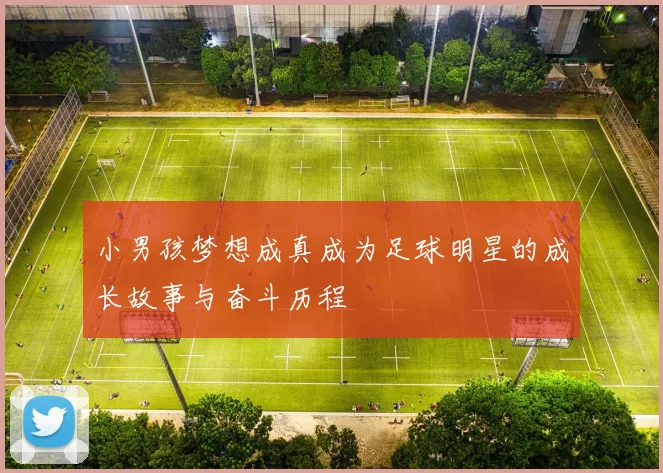 小男孩梦想成真成为足球明星的成长故事与奋斗历程