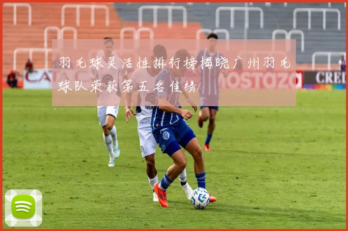 羽毛球灵活性排行榜揭晓广州羽毛球队荣获第五名佳绩