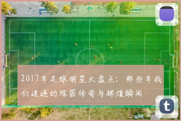 2017年足球明星大盘点：那些年我们追逐的绿茵传奇与辉煌瞬间